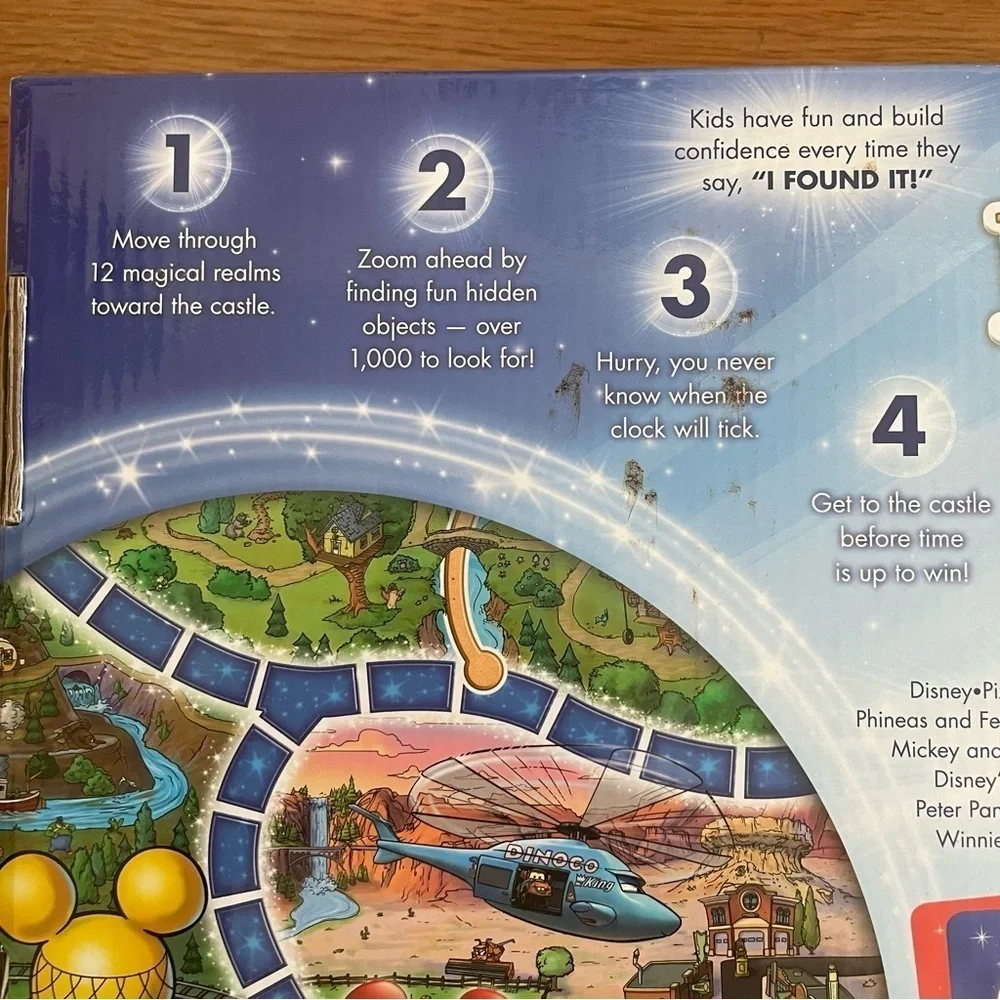 Disney Hidden Picture Game Giant Board Age 4+ Family Fun Night